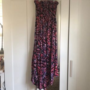 Cotton on strapless dress